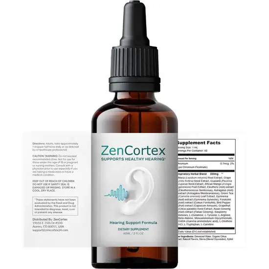 ZenCortex Supplement Facts